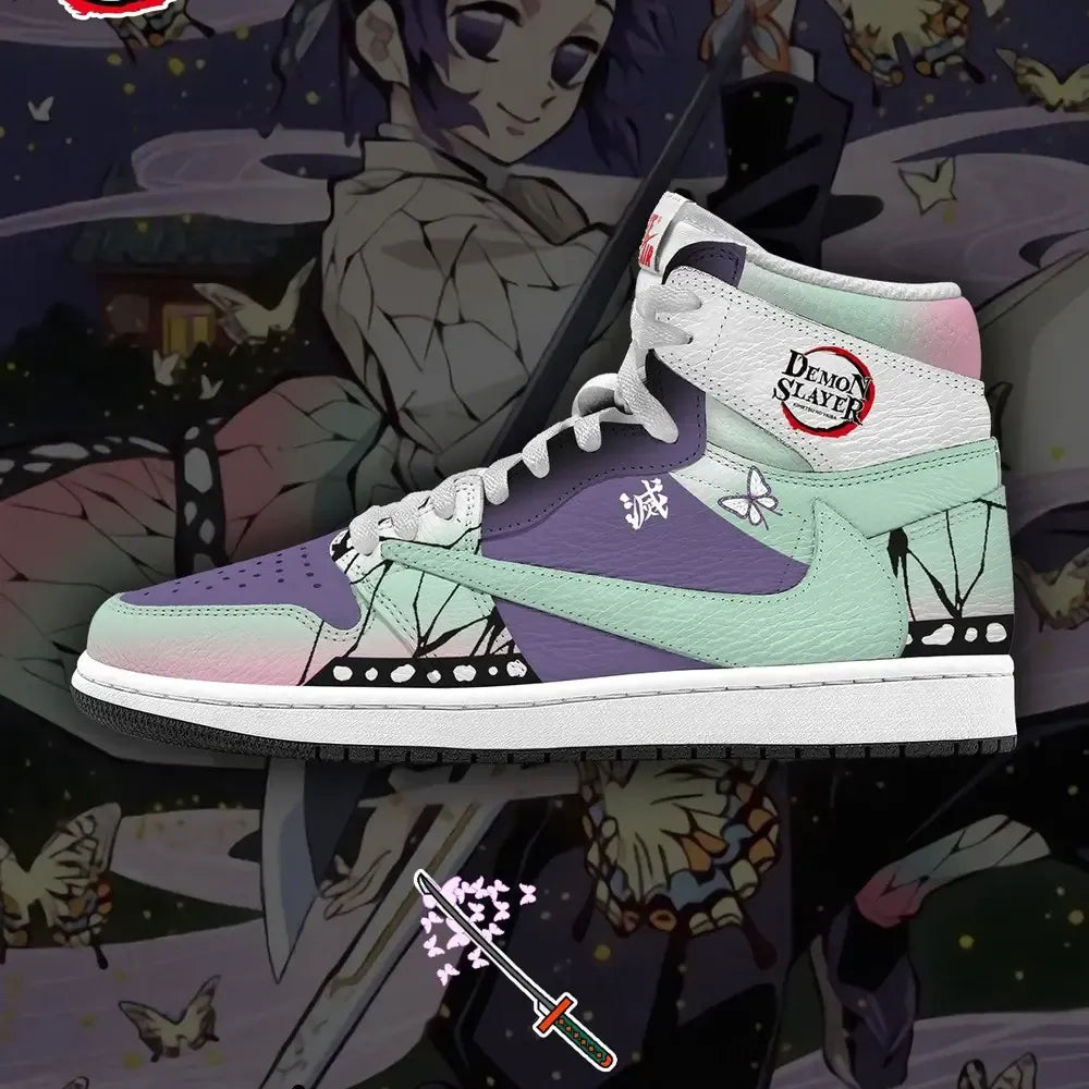 Shinobu Kocho V.3 Demon Slayer Limited Edition High Top Shoes