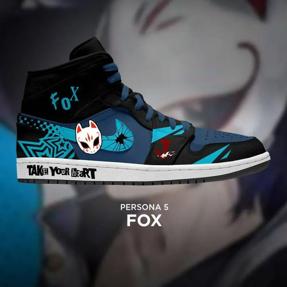 Fox Persona 5 Special Edition High Top Shoes