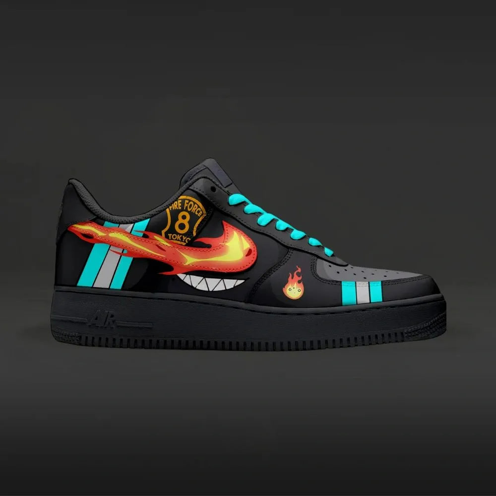 Shinra Kusakabe Fire Force Low Top Shoes