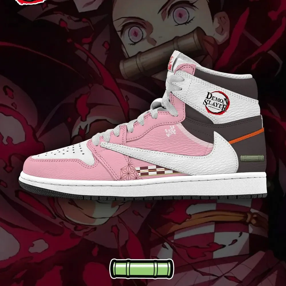 Nezuko Kamado V.5 Demon Slayer Limited Edition High Top Shoes