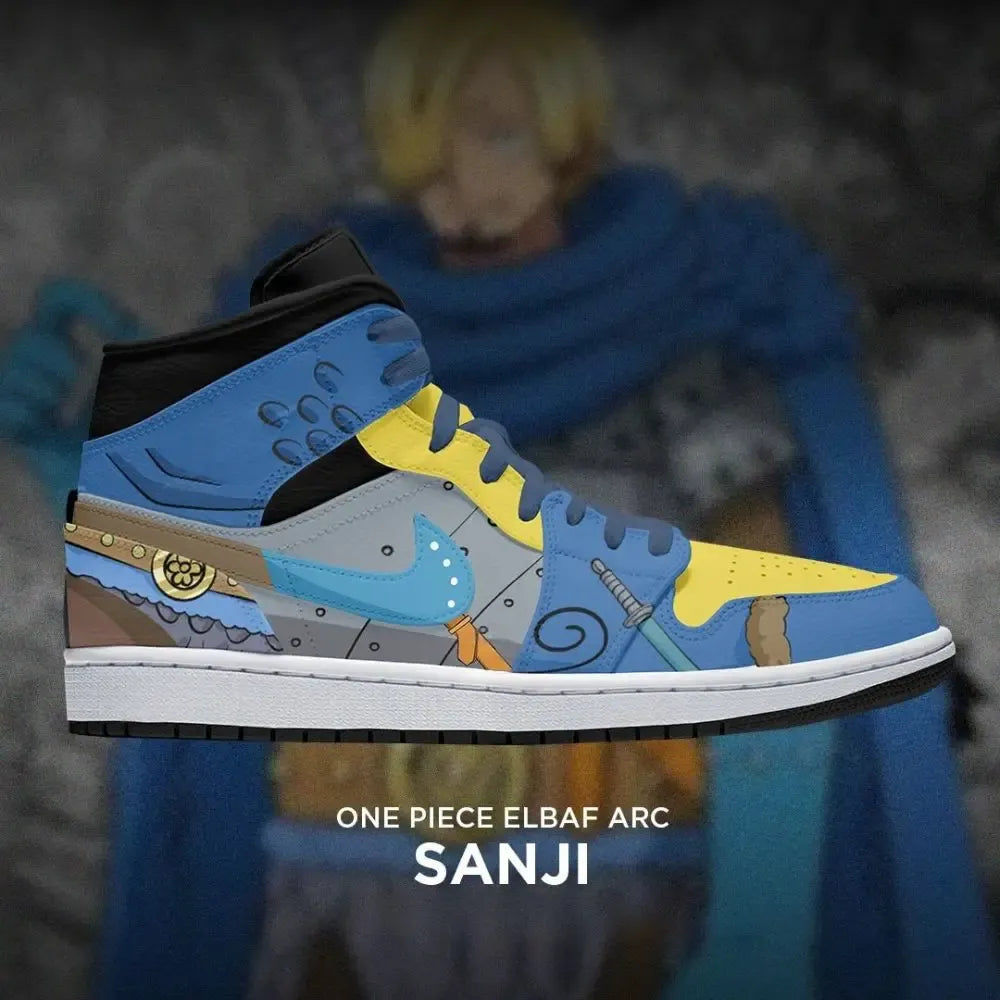 Sanji One Piece Elbaf Arc High Top Shoes