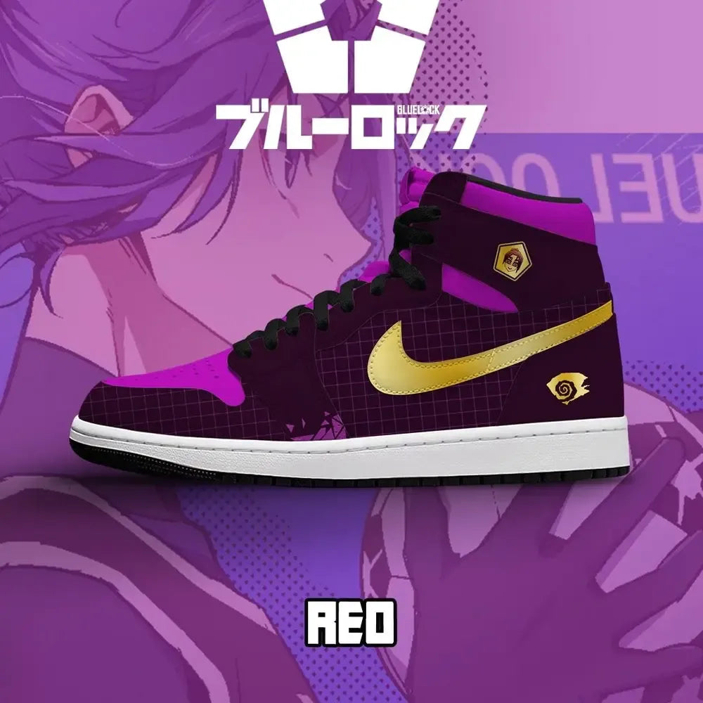 Reo Mikage V.1 Blue Lock High Top Shoes