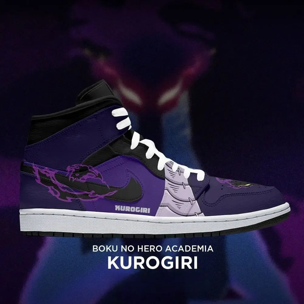 Kurogiri Boku No Hero Academia High Top Shoes