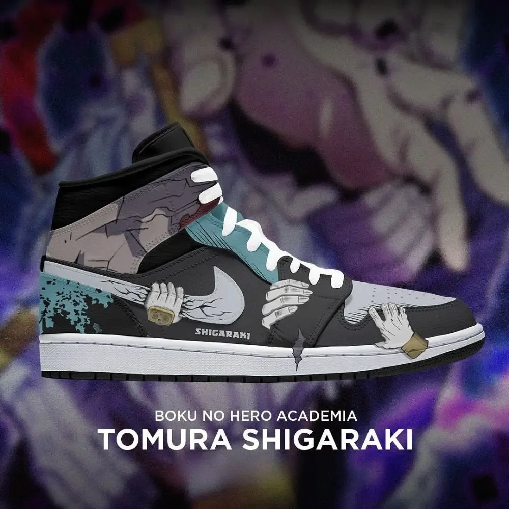 Tomura Shigaraki Boku No Hero Academia High Top Shoes