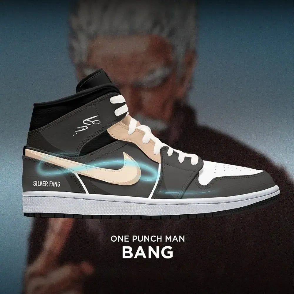 Bang One Punch Man High Top Shoes