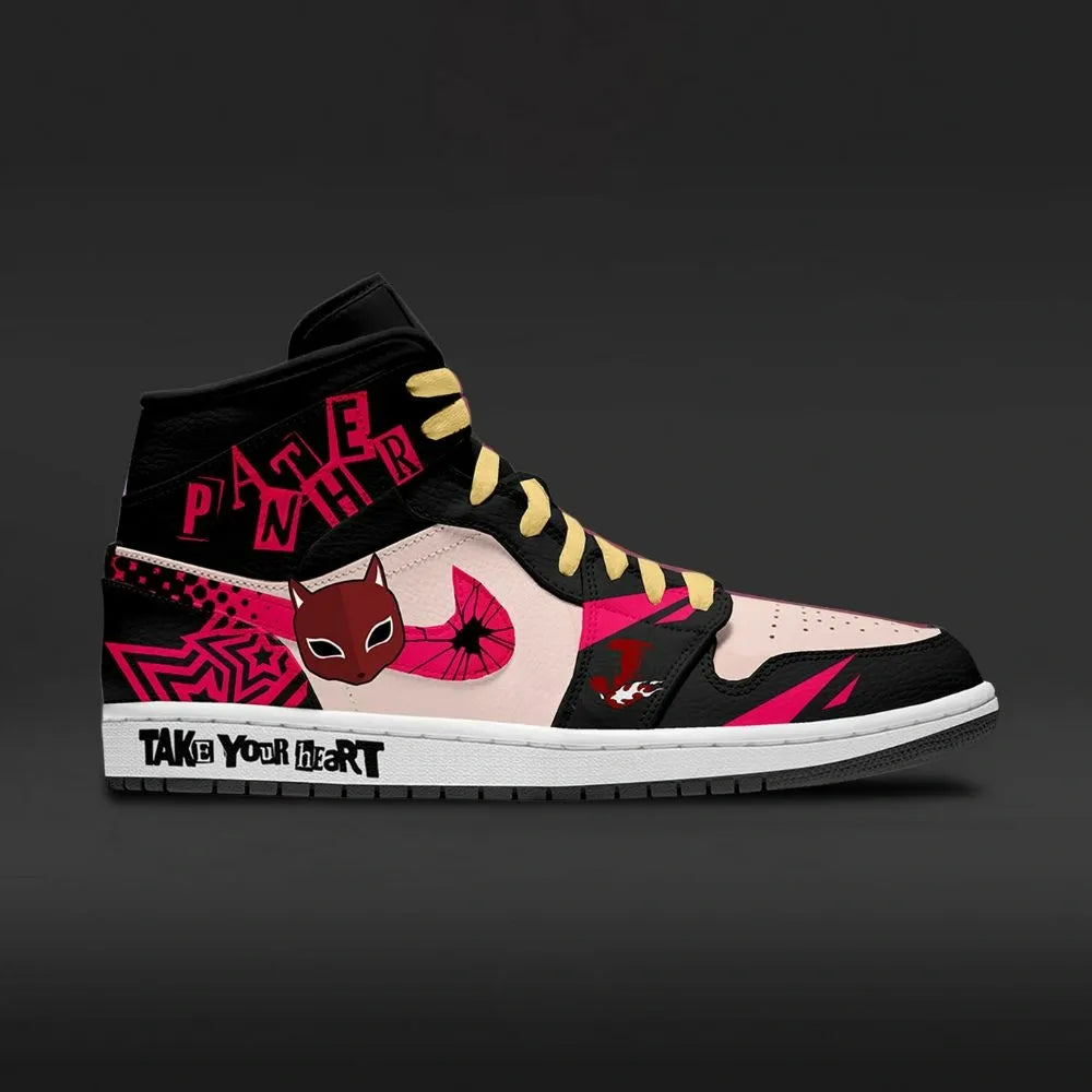 Panther Persona 5 Custom High Top Shoes