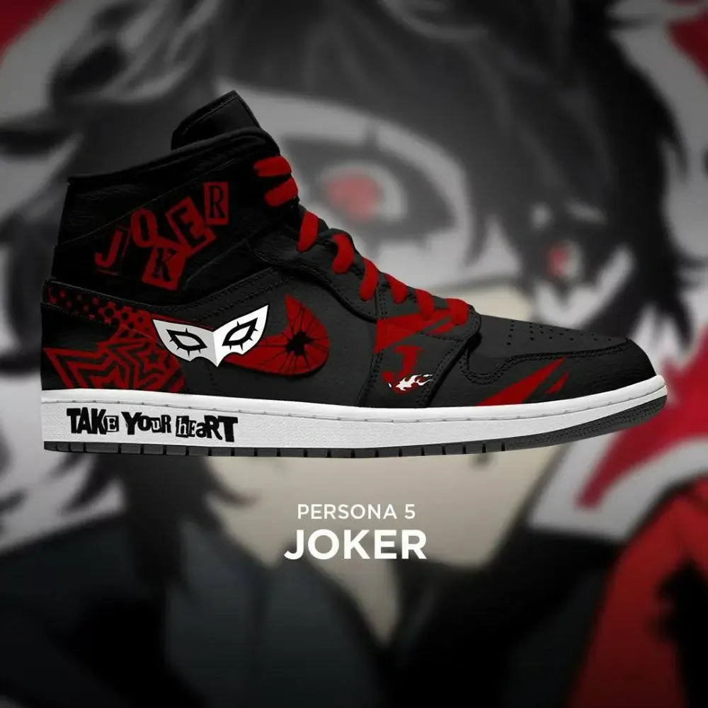 Joker Persona 5 Special Edition High Top Shoes
