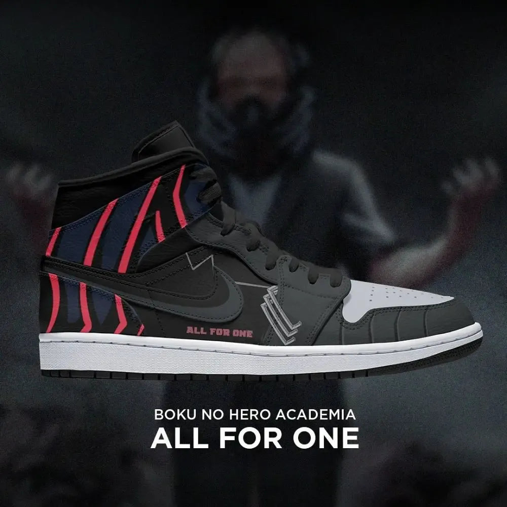 All for One Boku No Hero Academia High Top Shoes
