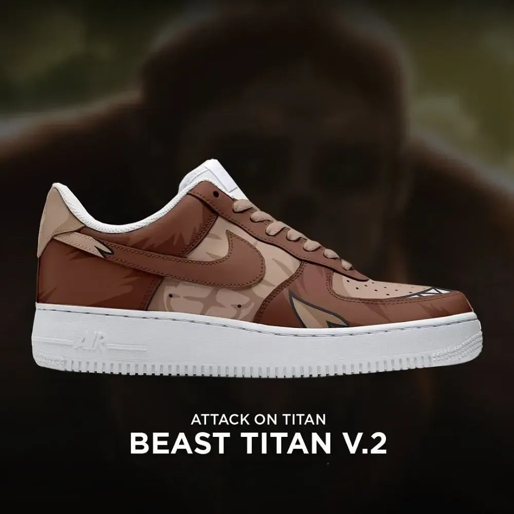 Beast Titan V.2 Attack on Titan Special Low Top Shoes
