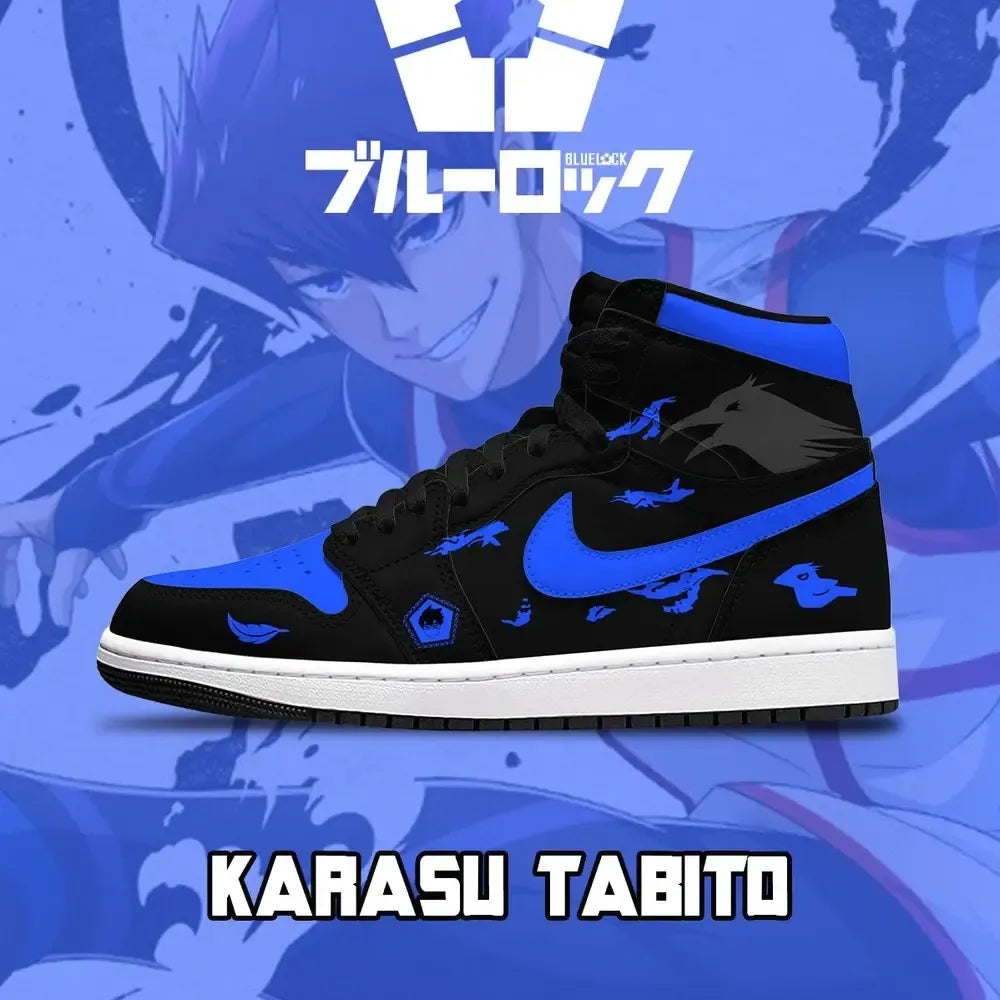 Karasu Tabito V.1 Blue Lock High Top Shoes