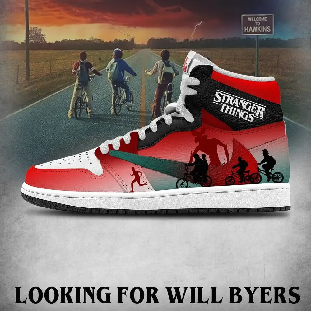 Will Byers V.1 Stranger Things Custom High Top Shoes