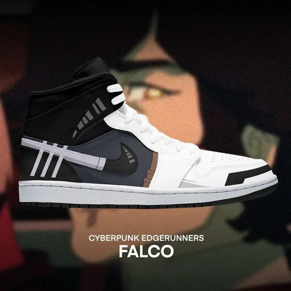 Falco Cyberpunk Edgerunners High Top Shoes