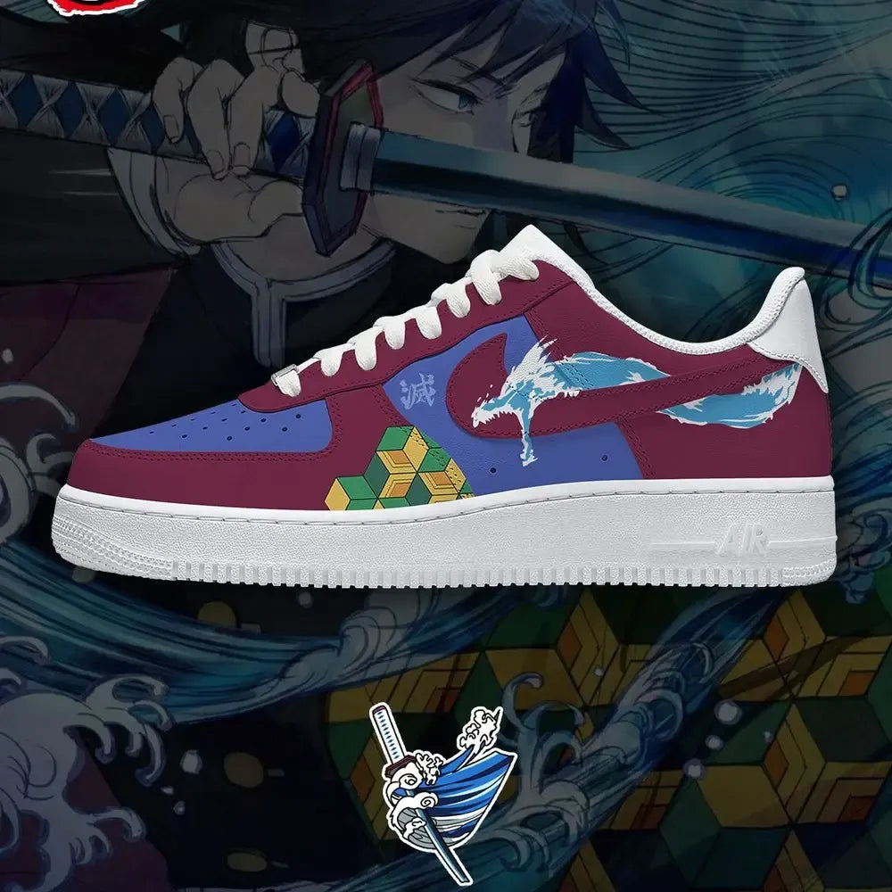 Giyu Tomioka V.2 Demon Slayer Special Design Low Top Shoes