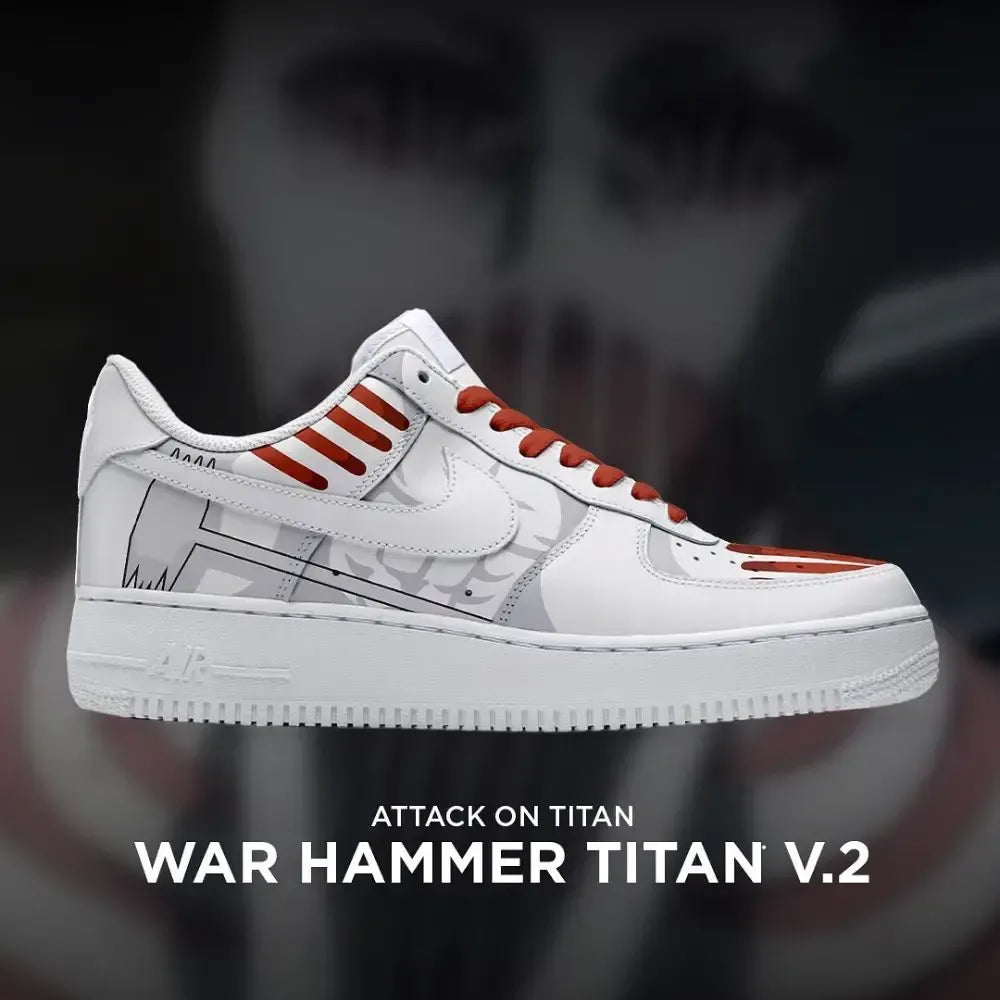War Hammer Titan V.2 Attack on Titan Special Low Top Shoes
