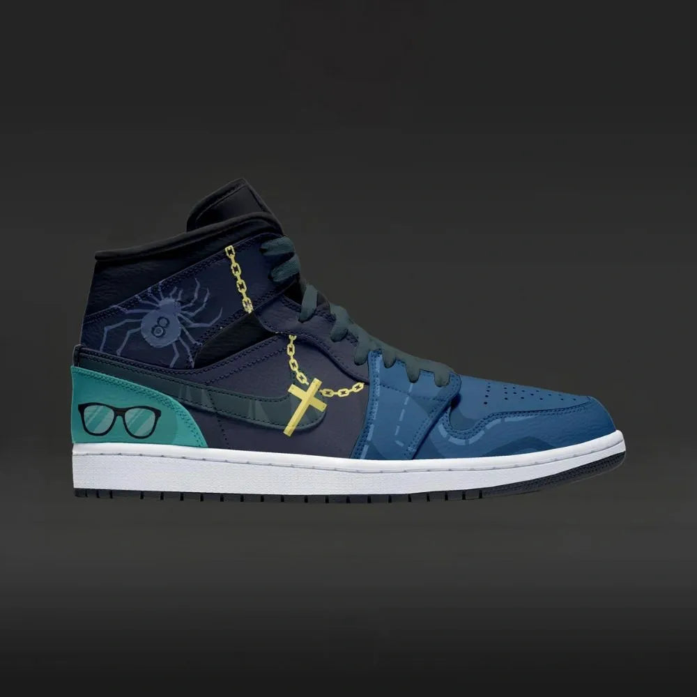 Murasaki Hunter X Hunter Custom High Top Shoes