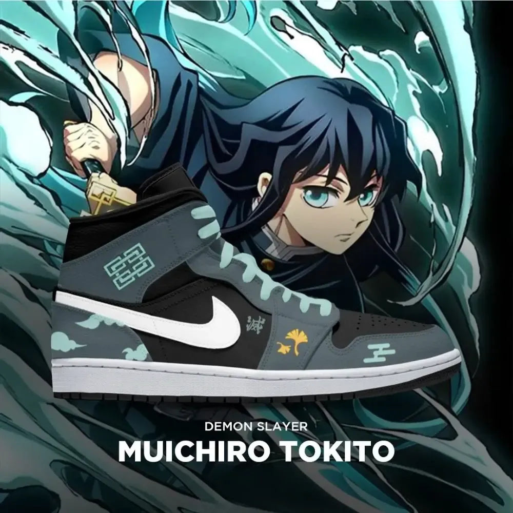 Muichiro Tokito Demon Slayer Limited High Top Shoes