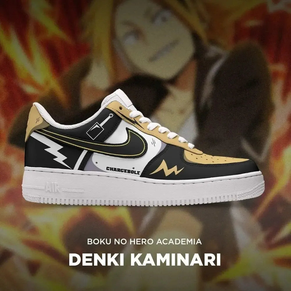 Denki Kaminari Boku No Hero Academia Low Top Shoes
