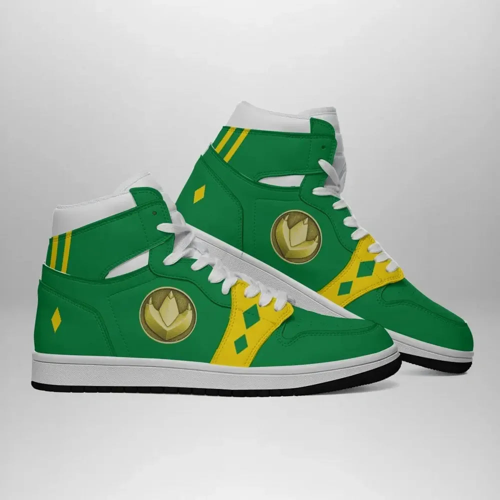 Green Ranger Ninjetti Special High Top Shoes