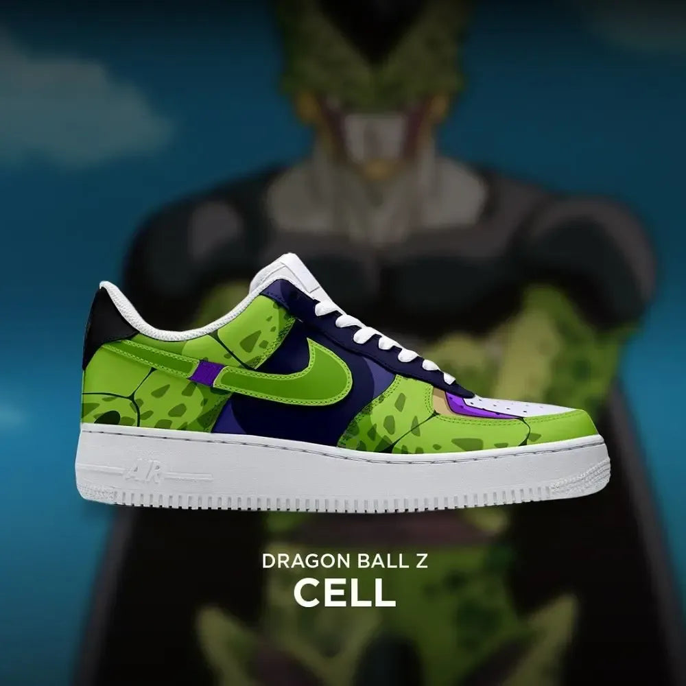 Cell Dragon Ball Z Low Top Shoes