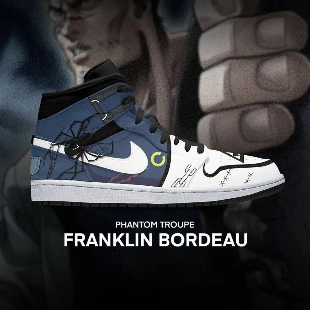 Pranklin Bordeau Hunter x Hunter Custom High Top Shoes
