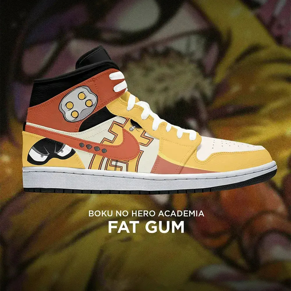 Fat Gum My Hero Academia Custom High Top Shoes