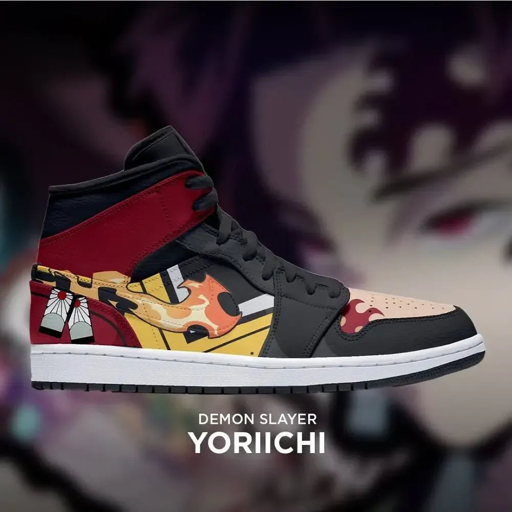 Yoriichi Exclusive Demon Slayer High Top Shoes