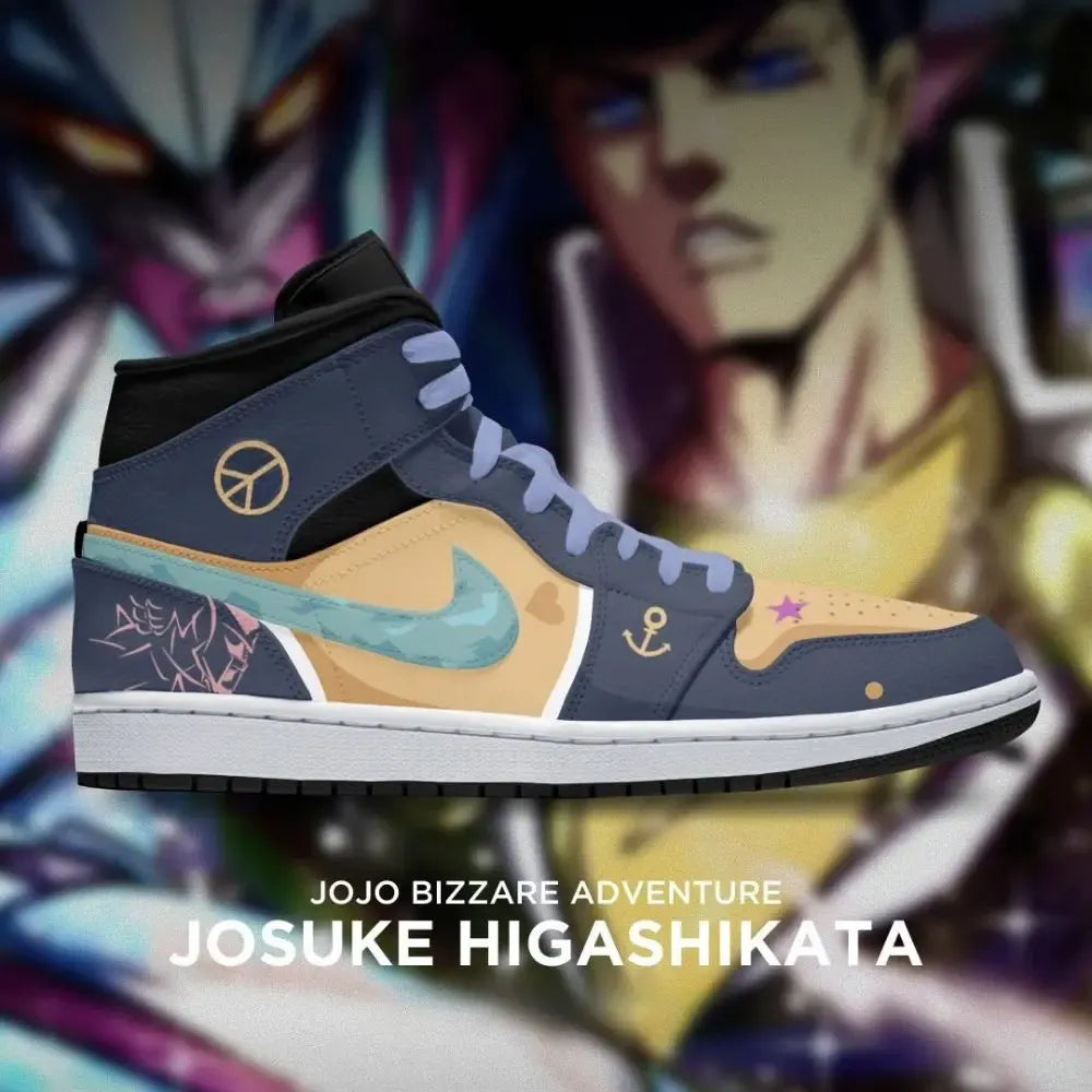 Josuke Higashikata V.2 JoJo's Bizarre Adventure Special High Top Shoes