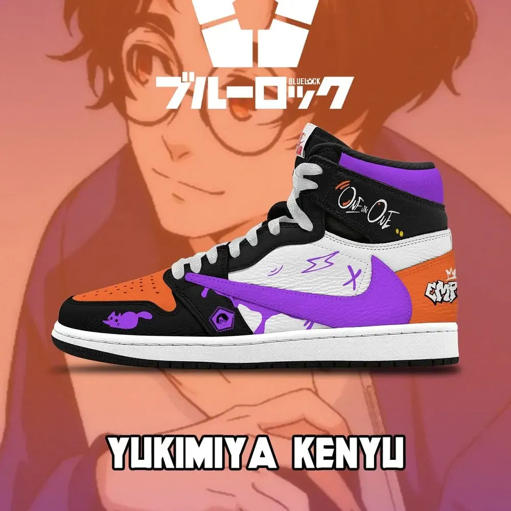 Yukimiya Kenyu V.1 Blue Lock High Top Shoes