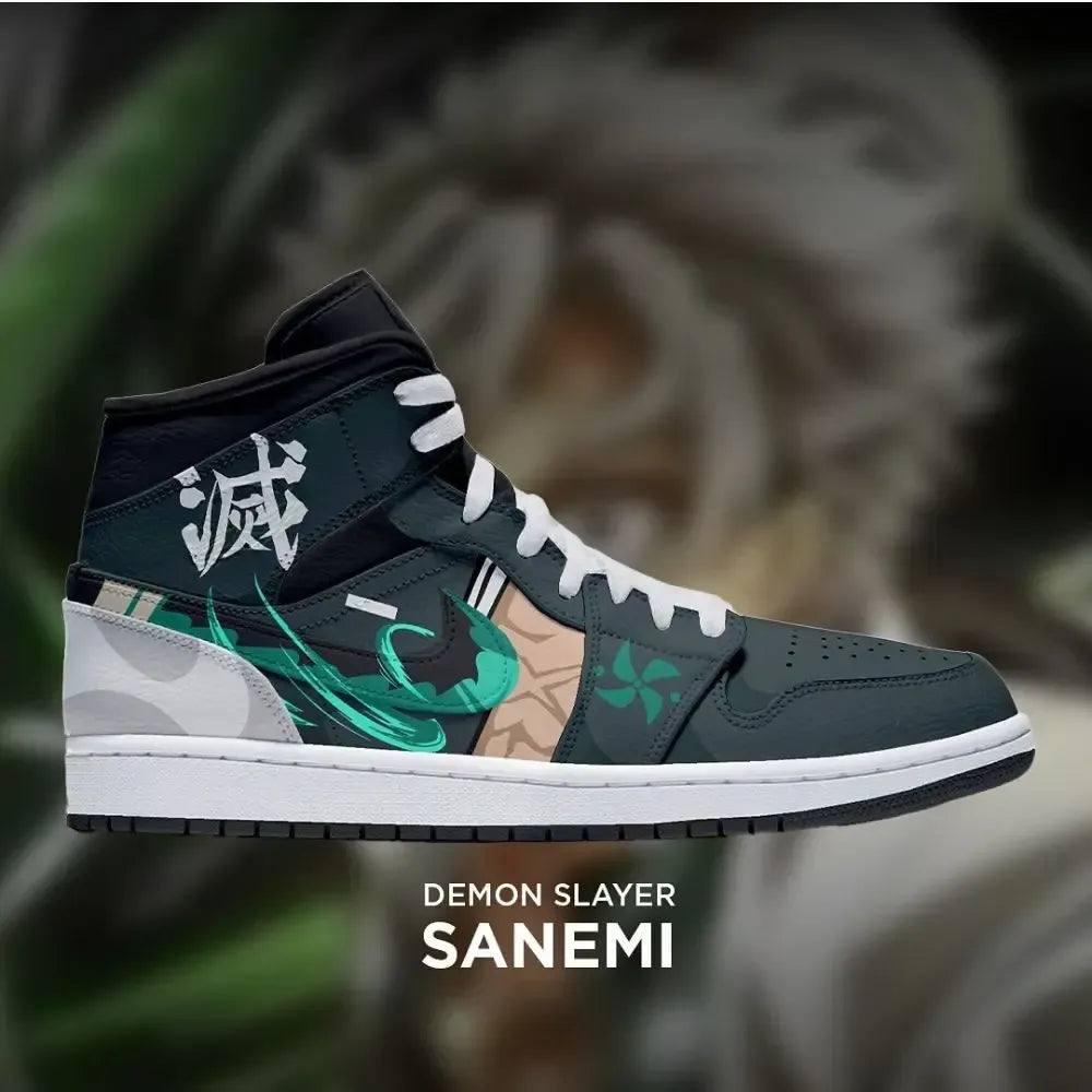 Sanemi Exclusive Demon Slayer High Top Shoes