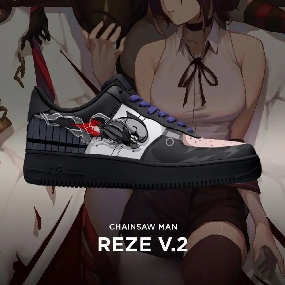 Reze V.2 Chaisaw Man Edition Low Top Shoes