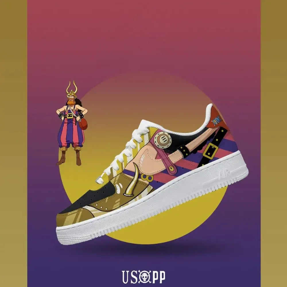 Usopp V.2 One Piece Limited Custom Low Top Shoes