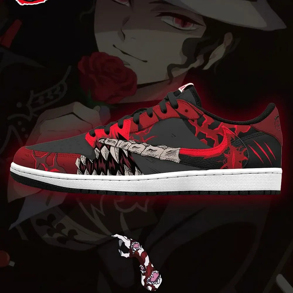 Muzan Kibutsuji V.1 Demon Slayer Special Design Low Top Shoes