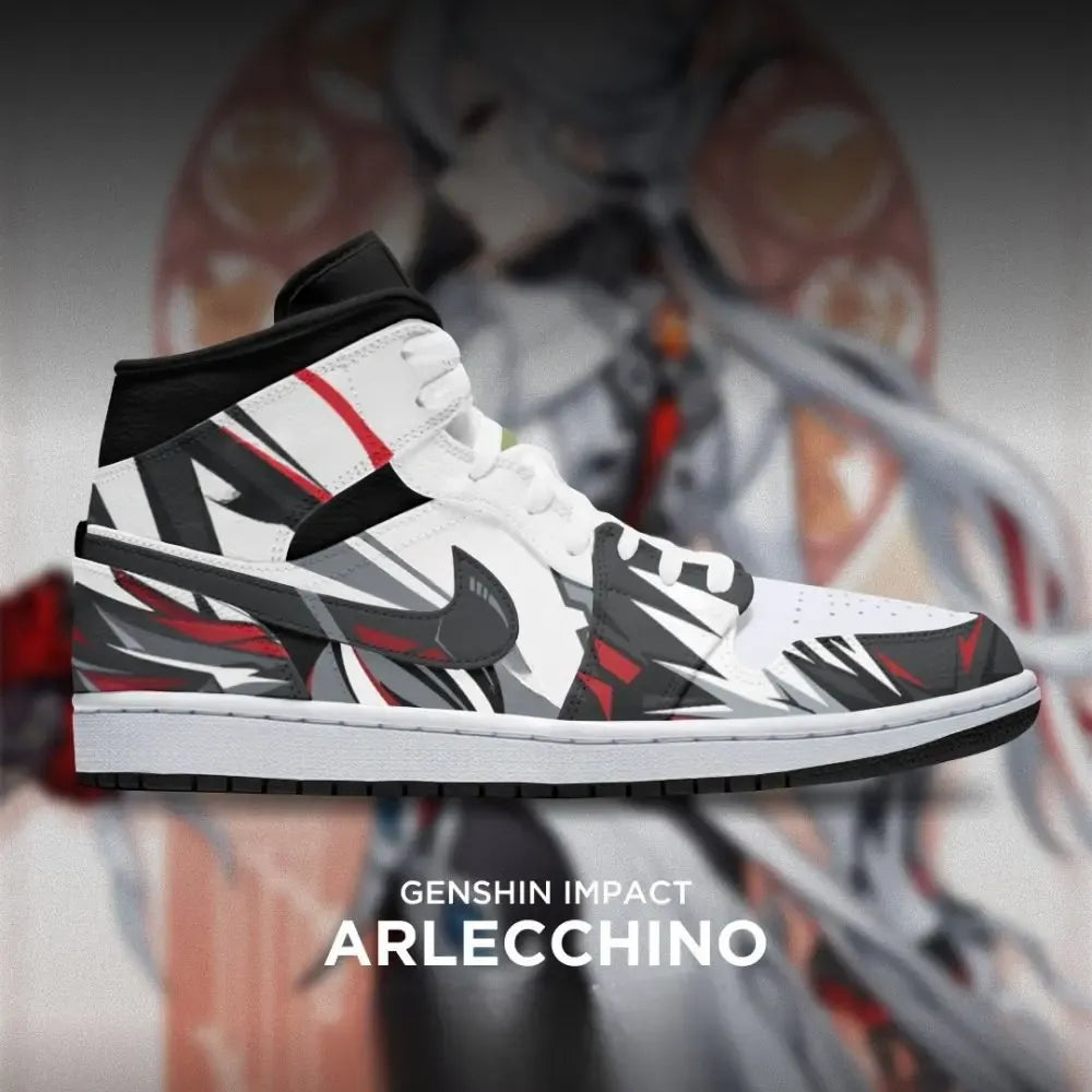 Arlecchino Genshin Impact Special High Top Shoes