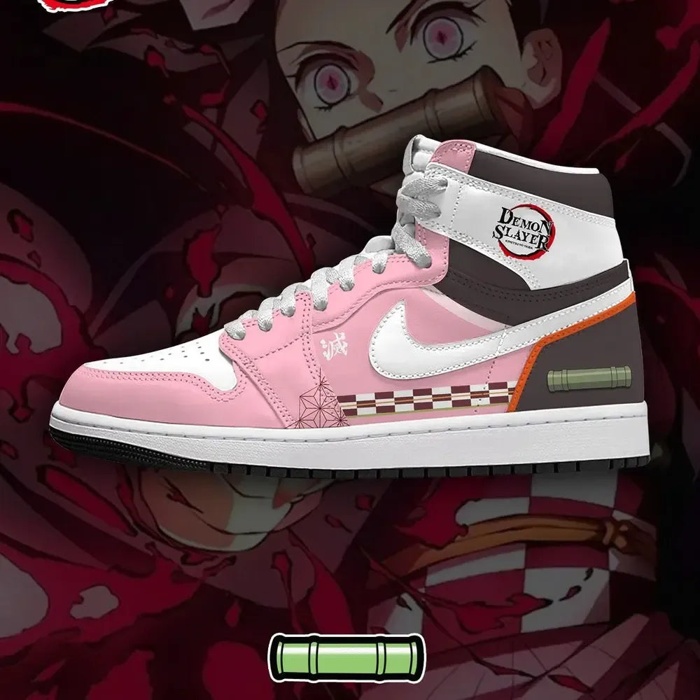 Nezuko Kamado V.1 Demon Slayer Limited Edition High Top Shoes