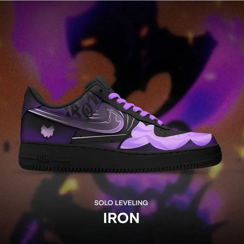 Iron Solo Leveling Limited Low Top Shoes
