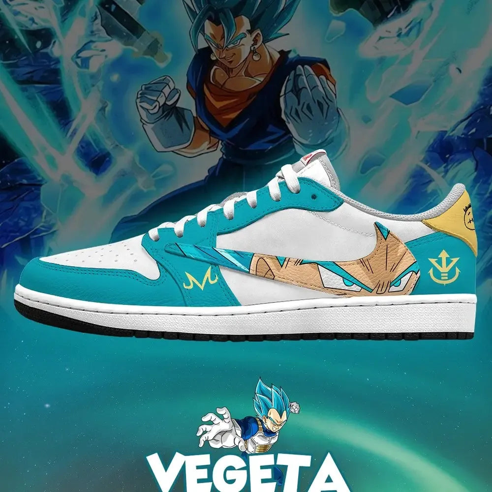 Vegeta V.5 Dragon Ball Edition Low Top Shoes