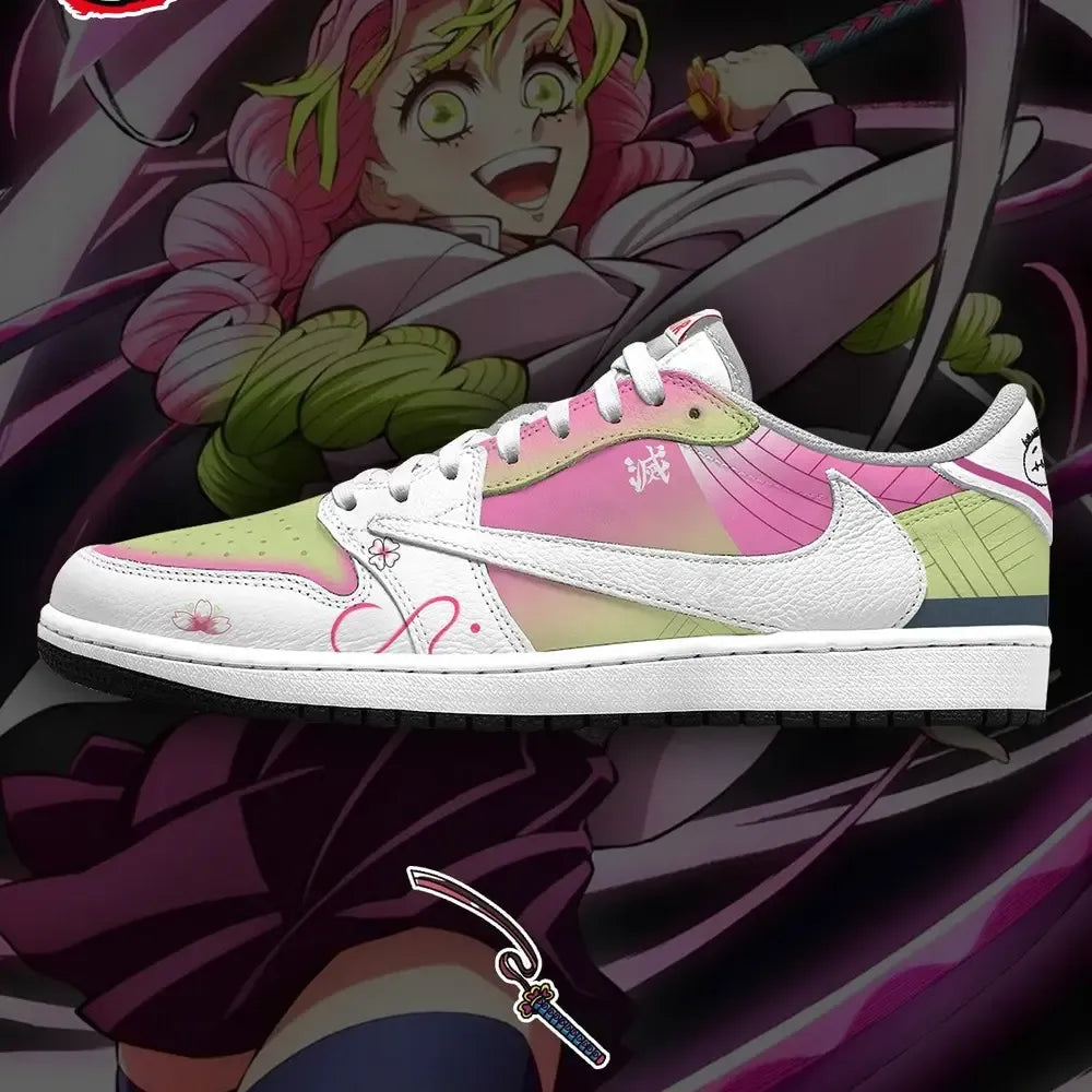 Mitsuri Kanroji V.1 Demon Slayer Special Design Low Top Shoes