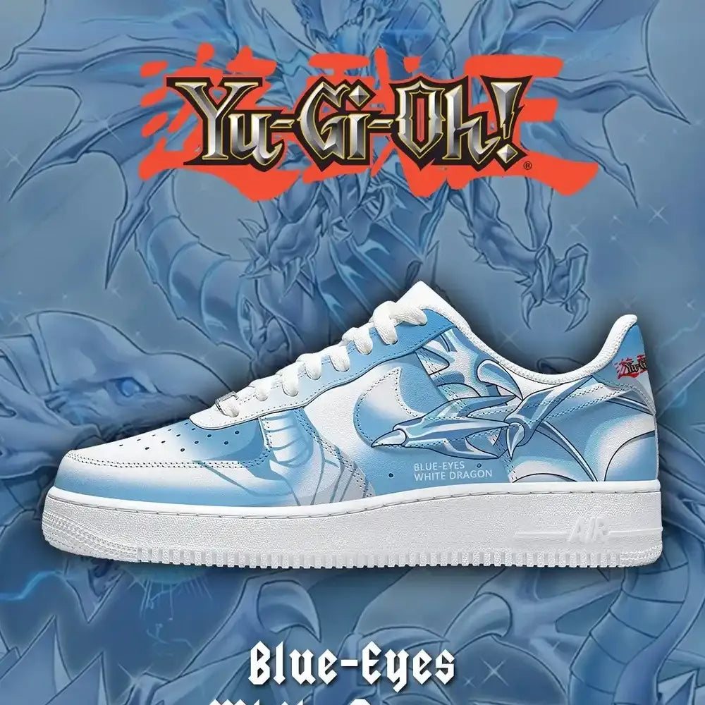 Blue-Eyes White Dragon V.1 Yu-Gi-Oh Low Top Shoes