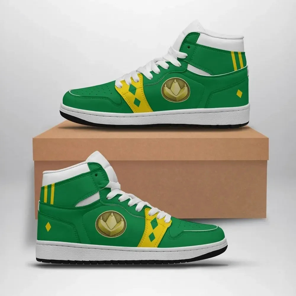 Green Ranger Ninjetti Special High Top Shoes