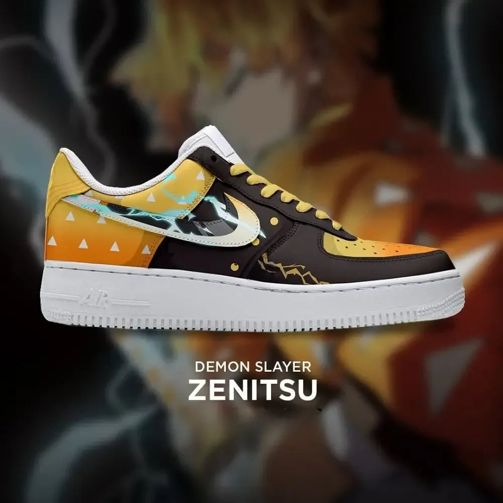 Zenitsu Hashira Demon Slayer Low Top Shoes