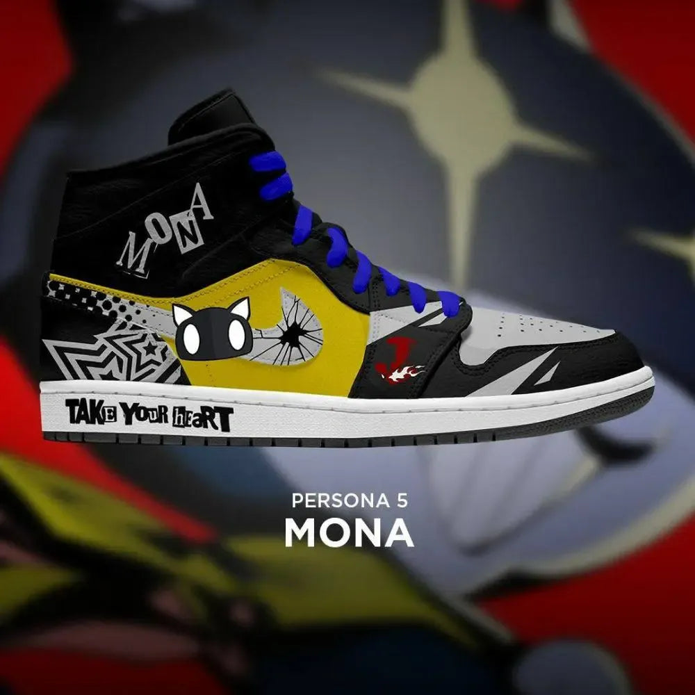 Mona Persona 5 Special Edition High Top Shoes