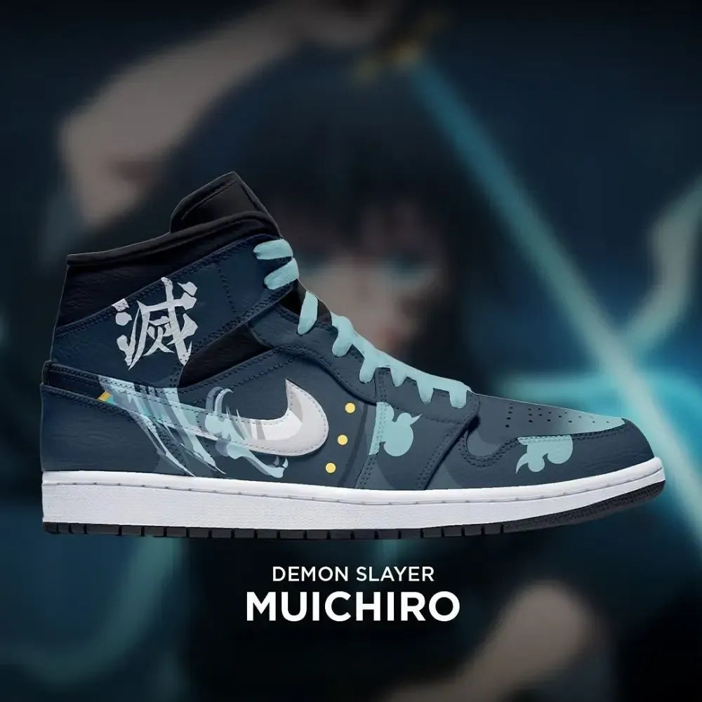 Muichiro Exclusive Demon Slayer High Top Shoes