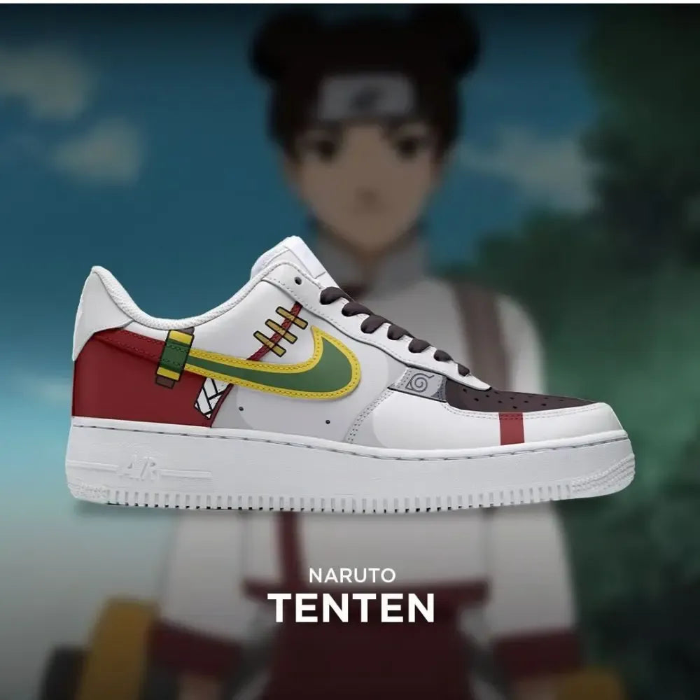 Tenten Naruto Low Top Shoes