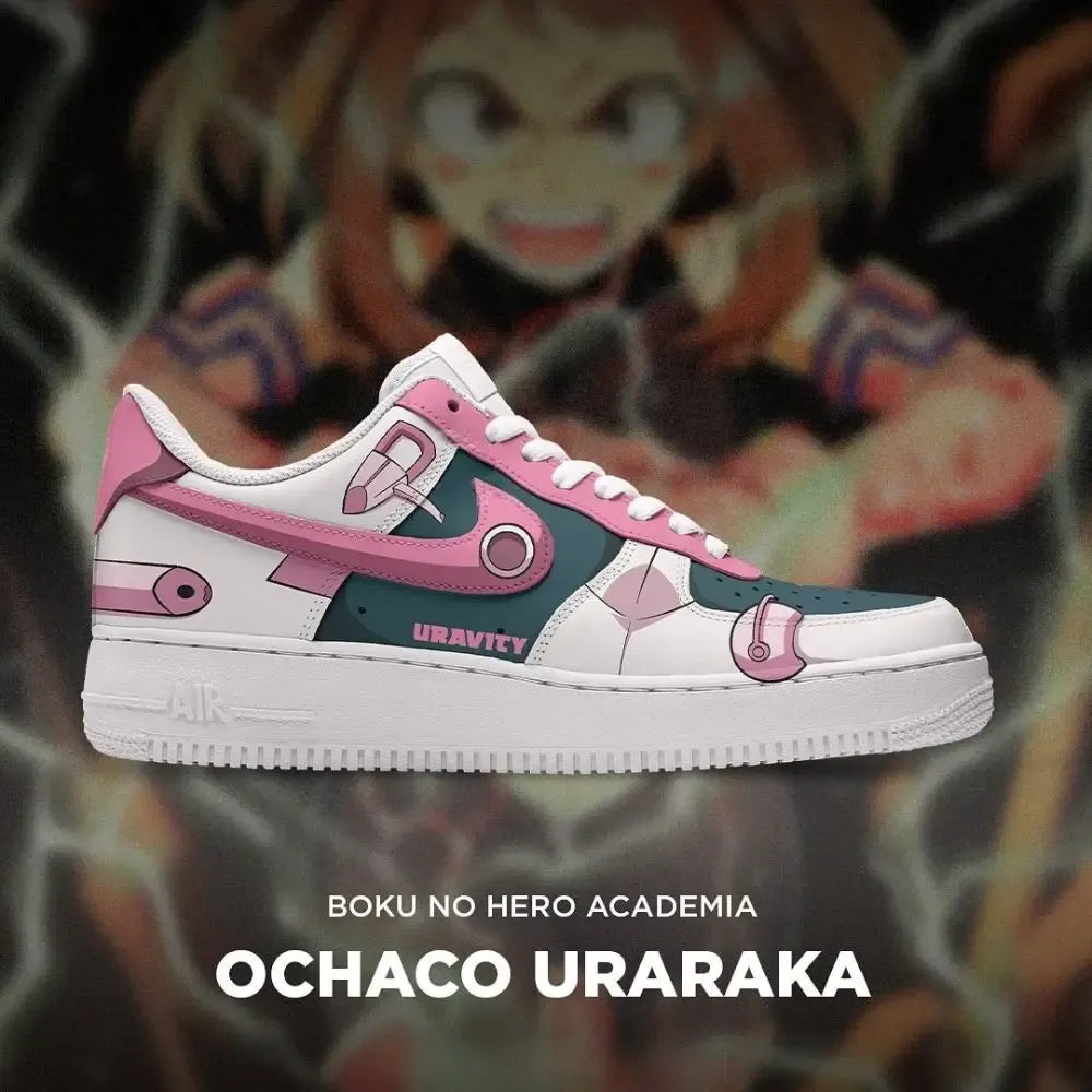 Ochaco Uraraka Boku No Hero Academia Low Top Shoes