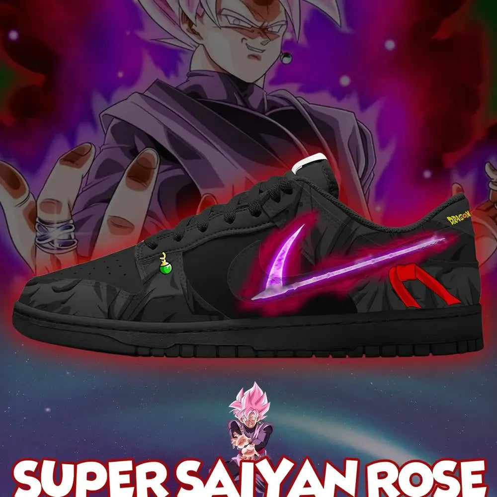 Super Saiyan Rose V.3 Dragon Ball Edition Low Top Shoes