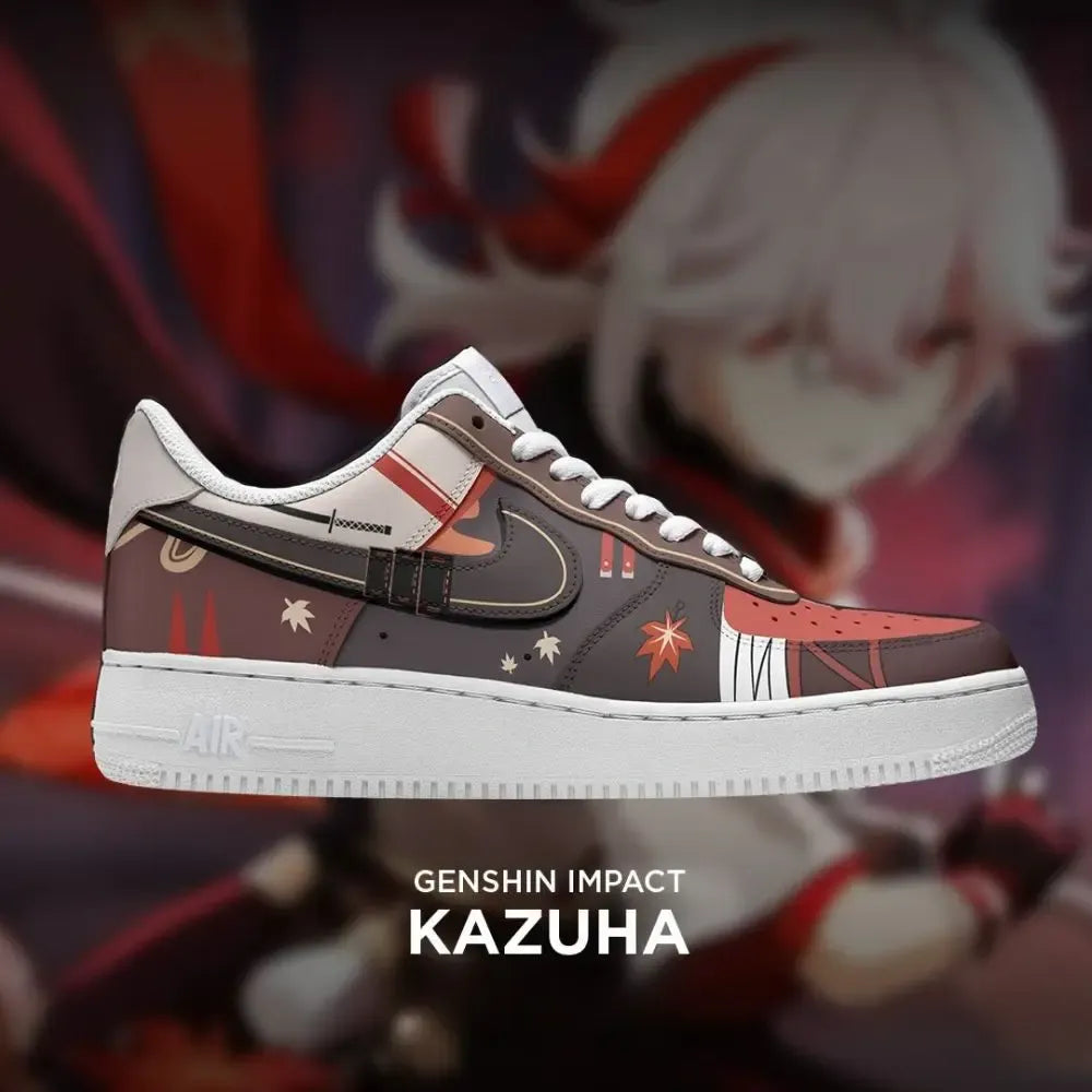 Kazuha Genshin Impact Low Top Shoes