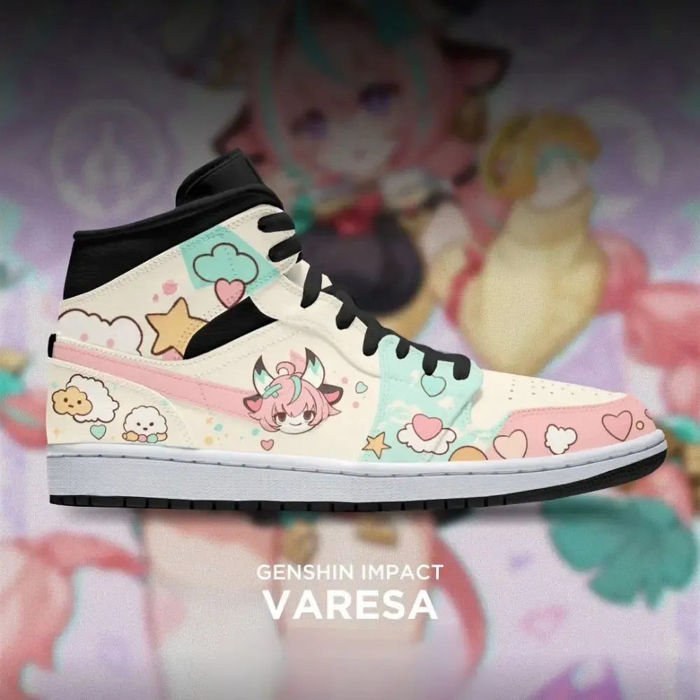Varesa Genshin Impact Special High Top Shoes