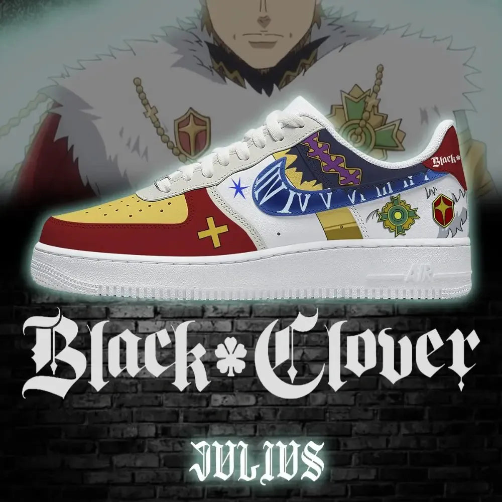 Julius Black Clover Limited Low Top Shoes