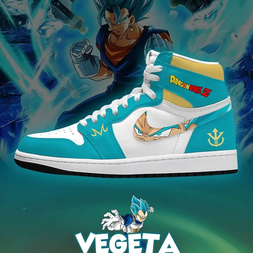 Vegeta V.4 Dragon Ball Edition High Top Shoes