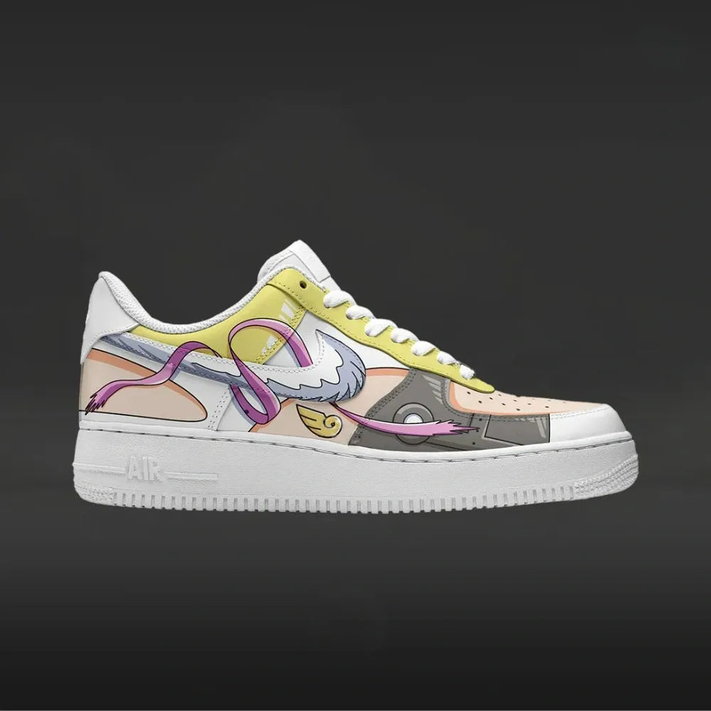 Angewomon Digimon Custom Low Top Shoes